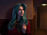 外国美女COS《美战》海王满，不仅颜值高、身材好，还有超强PS