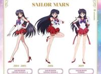 美少女战士重制版动画三版人设对比经费全在腿上你最喜欢哪一版