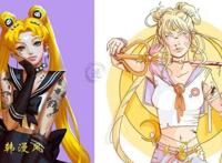 《美少女战士》变“不良少女”，韩漫风VS美漫风、都不输给日漫风