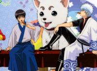 《银魂》是一部以武士，浪人和新选组为题材的动漫