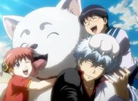 银魂推理篇，柯南与小五郎客串，揭露了黑面人的真实身份！