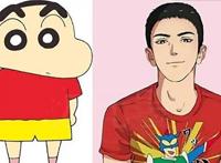 粉丝自制长大后的《蜡笔小新》，每一位的颜值突变，全是男神女神