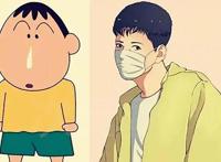 粉丝自制长大后的《蜡笔小新》，每一位的颜值突变，全是男神女神