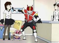 假面骑士&蜡笔小新：三次元的特摄和二次元的动漫联合