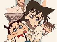 当动漫都换《蜡笔小新》风格，网王变搞笑漫，柯南输给了小新