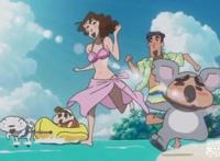 《蜡笔小新》2019年最新剧场版，美伢携全家千里救夫！