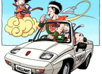 日本动漫《七龙珠》系列：奇巧有趣的幻想载具造型