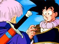 龙珠Z中特兰克斯在未来杀了人造人之后怎么没有回到过去？