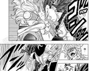 龙珠超75话漫画：自我极意攻强势亮相，越挫越勇的贝吉塔