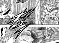 龙珠超73话详解银发悟空再次放水遭遇吃瘪自在极意功自带漏气