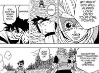 龙珠超73话详解银发悟空再次放水遭遇吃瘪自在极意功自带漏气