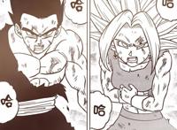 龙珠超最新漫画：孙悟空和孙悟饭觉醒，龟仙人对战吉连