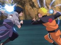 当鸣人与佐助“决战”，互喊对方名字从日语变成外语，有那味儿了