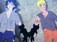 当鸣人与佐助“决战”，互喊对方名字从日语变成外语，有那味儿了