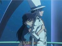 名侦探柯南：天空遇难船怪盗基德想占小兰的便宜？