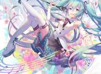 10张让你一眼就爱上的初音未来，第1张初音就如同流年般闪耀