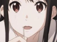 《境界的彼方》名濑美月，喊欧尼酱的时候特别可爱，动漫头像壁纸