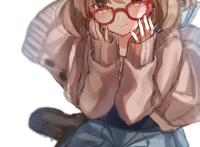 动漫美图推荐——境界的彼方，眼镜娘栗山未来好可爱！