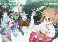 《境界的彼方》这部动漫的人设真的太讨人喜欢了，人物刻画的用心