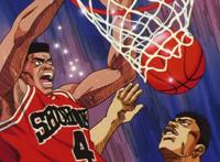 灌篮高手：赤木刚宪爆发了，重心不在脚下，而是在蓝下