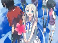 动漫《未知花名》十年前的遗憾，十年后终于可以说“我喜欢你”