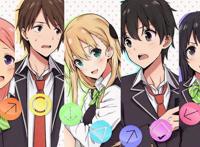 不起眼男主被高人气女主撩的番剧，二次元这是美好的世界呢！