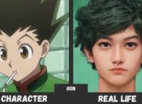 《全职猎人》电脑合成真人化，奇犽妥妥美少年，西索太邪气