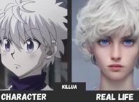 《全职猎人》电脑合成真人化，奇犽妥妥美少年，西索太邪气