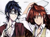 动漫《K》中的他俩一出场自带BGM，不仅有实力还得到网友的祝福