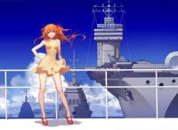 动漫中的美少女大PK，这才是淡黄长裙的正确打开方式