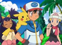 精灵宝可梦：昔日女主回归，丹特vs小光