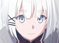 《侦探已经死了》希耶丝塔，动漫头像自剪分享，白色短发太抢眼