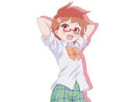 盘点动漫中的那些红发眼镜娘！