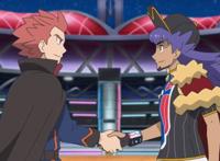 《精灵宝可梦剑盾》：阿渡大战丹帝，红色暴鲤龙再度现身