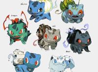 宝可梦：精灵宝贝集体转换属性，妙蛙种子被特殊对待，画风爱了！