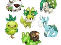 宝可梦：精灵宝贝集体转换属性，妙蛙种子被特殊对待，画风爱了！