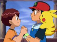 精灵宝可梦：小智意外成为传说中的勇者大人，并收一枚可爱小徒弟