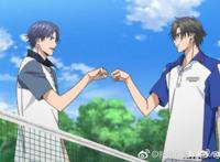 《网球王子》最新搭档，龙马不二最萌身高差，最后两人毁灭世界
