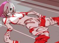 奥特曼恶搞漫画，总是遇到触手类怪兽，只剩皮套的这张莫名搞笑