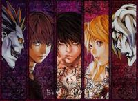 美型动漫人物-心怀叵测角色之夜神月《死亡笔记》