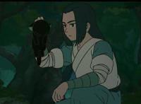 动漫中的那些美女师父，罗小黑大电影的这位师父是绝美背影杀手