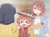 天使降临到我身边：宫子日向手牵手，乃爱小花跟后头！