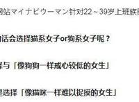 猫系女子VS犬系女子，你更喜哪一种？动漫猫系受欢迎，现实却相反