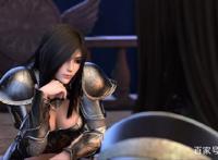 雄兵连：天使彦在艾尼熙德寝宫惊鸿一现吓退准备行刺的莫甘娜