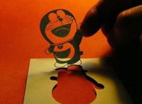 动漫剪纸也精彩：淘气的阿拉蕾，起飞的奥特曼，纤细的初音