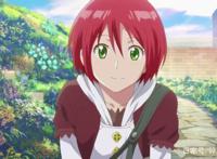 拥有一头红苹果般的秀发的灰姑娘，也可以变成白雪公主