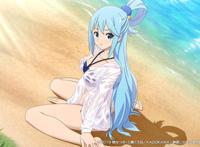 《为美好世界献祝福》ADV新作CG：湿身阿库娅登场！