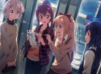 动漫美图欣赏：《摇曳百合》中的一些温馨画面