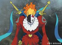 小丑皇第三条进化链，化身为黑暗武士，能够秒杀神圣天使兽