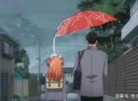 撑伞男神，野崎君只能算钢铁直男